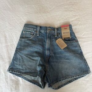 Levi's Blue Denim Shorts